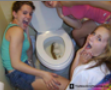 Hi-resolution photograph of several girls posing by a toilet containing a huge turd. Which girl did it? Actual photo is far better than sample image. THIS IS AN IMAGE, NOT A MOVIE.